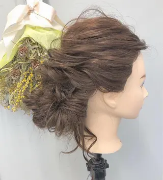 ヘアアレンジ GiseL アンリのヘアスタイル