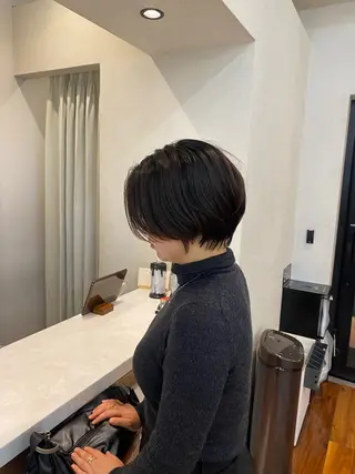 ショート nex the salon coall所属・🫧似合わせショート イシダ🫧のヘアスタイル