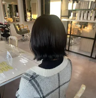 ミディアム 高橋 真歩のヘアスタイル