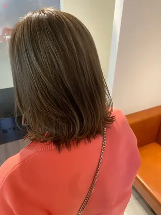 ミディアム カラー ohana所属・中尾 綺のヘアスタイル