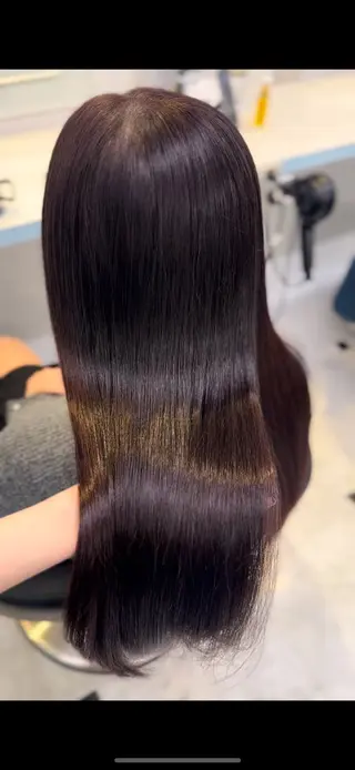 ロング カラー ♥️暖色モテカラ ー♥️由夏のヘアスタイル