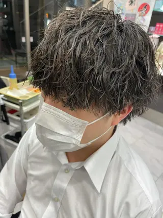 ショート パーマ メンズ ✨メンズ支持率no1 野上✨のヘアスタイル