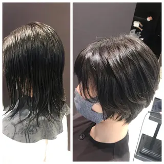 ショート 下條 真のヘアスタイル