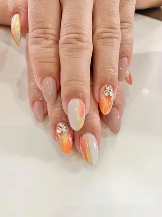 ネイル 手塚 里奈のネイルデザイン