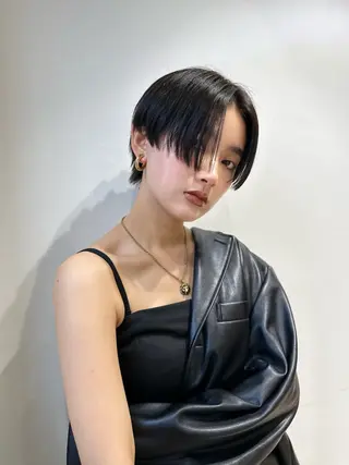 ショート カラー 女性が憧れる ショート/角田愛和のヘアスタイル