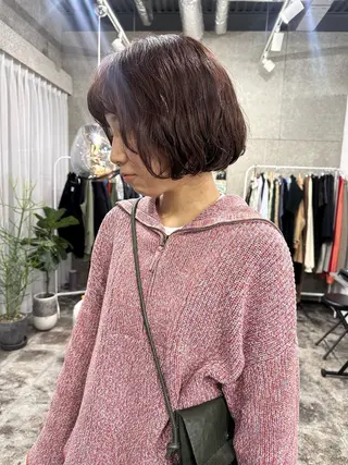 ミディアム 岩間 萌々果/eimのヘアスタイル