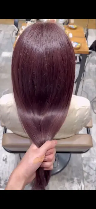 ロング カラー 透明感カラー🎨 田嶋翔真のヘアスタイル