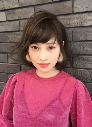 ミディアム 髪質改善 ami byAbsoのヘアスタイル