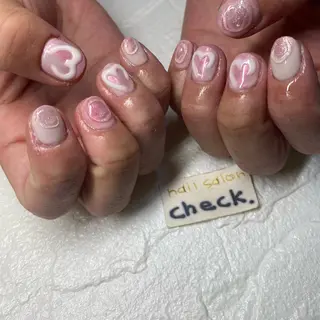 ネイル ーCHECKー ちあきのネイルデザイン