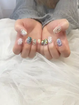 ネイル 新井 ひなののネイルデザイン