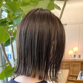 ミディアム 横山 翔のヘアスタイル