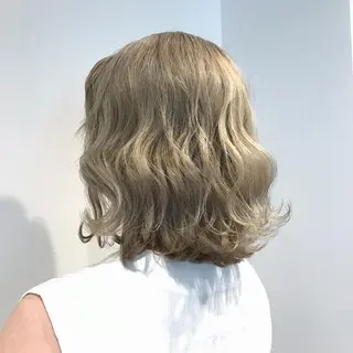 ショート カラー ヘアアレンジ Zina渋谷エリア マネージャShionのヘアスタイル