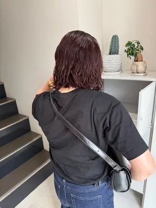 カラー fab.所属・檜 果歩のヘアスタイル