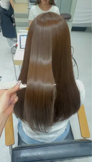 ロング カラー Rei /透明感×韓国ヘアのヘアスタイル