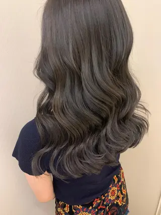 カラー unico.所属・韓国ヘア/暖色カラー 新美多英のヘアスタイル