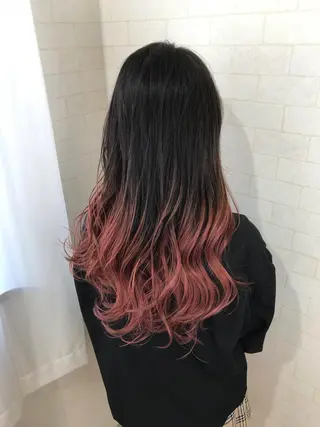 ロング 神野 雅樹のヘアスタイル