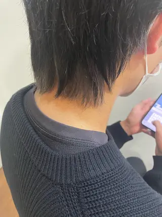 ショート メンズ 馬越 優のマツエク・マツパデザイン