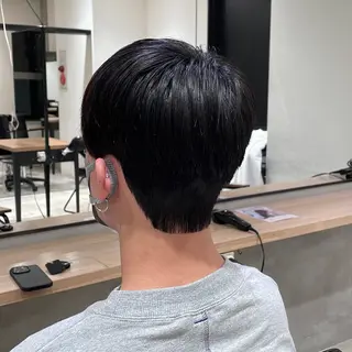 ショート カラー パーマ ヘアアレンジ メンズ パク・ボミン小野リエ 韓国ハーフ🦊のその他イメージ