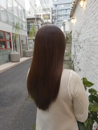 ロング カラー SHO 👻原宿 /艶カラーのヘアスタイル