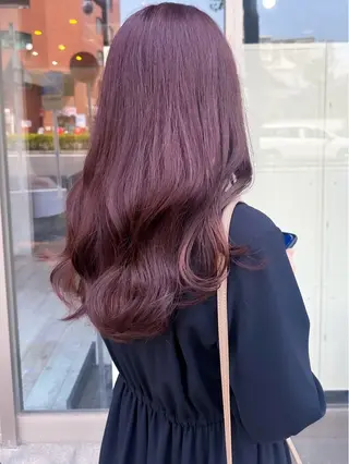 ロング カラー 高橋 みく/ minim 暖色のヘアスタイル