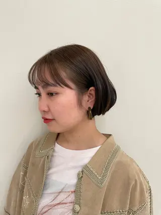 ショート カラー ヘッドスパ/カラー 葉月のヘアスタイル
