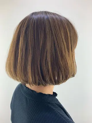 ミディアム Strawberry所属・原田 志保のヘアスタイル