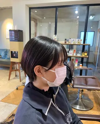 ショート BROWN nakano所属・🌿【メンズ歓迎】 矢嶋祐介のヘアスタイル