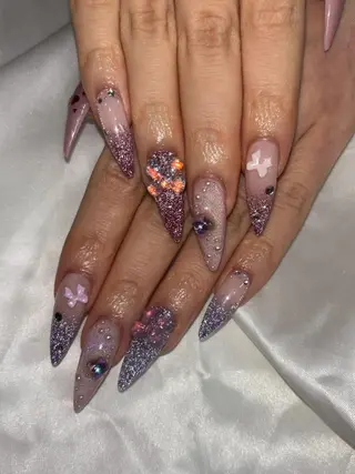 ロング Ashliy大宮☆ アシュリーのネイルデザイン