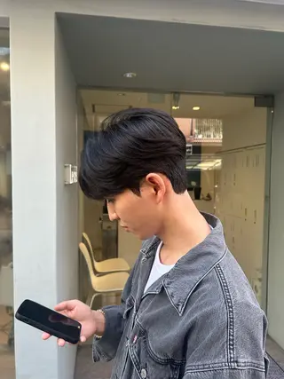 メンズ 隈元 光のヘアスタイル