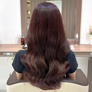 ロング カラー 𓍯暖色/韓国風 田中沙羅‎𓍯のヘアスタイル