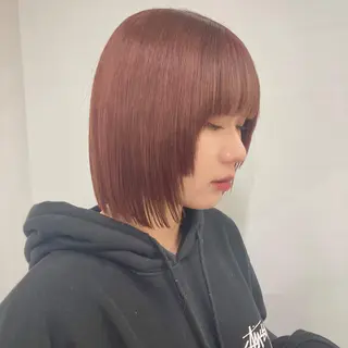 ショート カラー ウルフレイヤー エクステ/kokiのヘアスタイル