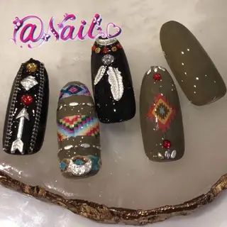 ネイル 小尾 栞のネイルデザイン