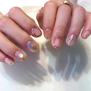 ネイル 新井 ひなののネイルデザイン