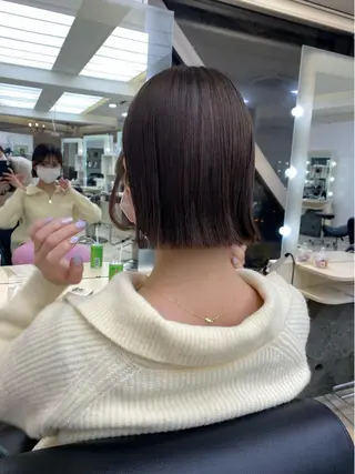 ショート 韓国レイヤー×モテ髪 /MITSUKI🤍のヘアスタイル