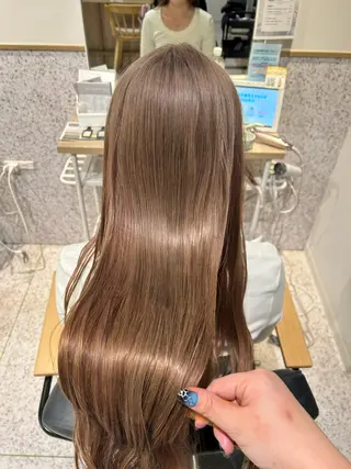 カラー ♡ハイトーン★ ネイル/しの♡のヘアスタイル