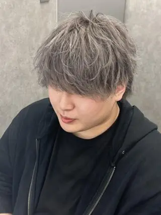 ショート メンズ ヘアアレンジ カラー 🔥メンズ 特化スタイリスト🔥のヘアスタイル