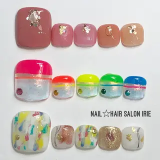 ネイル Hair salon Irie所属・與儀 知佳のネイルデザイン
