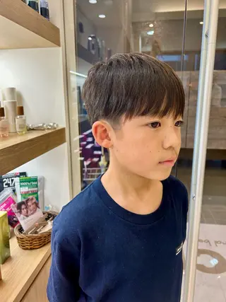 メンズ キッズ 鎌倉/メンズ/外国人 風パーマ/ﾐﾕｳのヘアスタイル