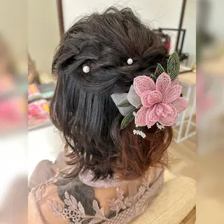 ショート お子様と美容室🧸 HidamaRi絢菜のヘアスタイル