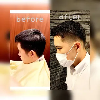 ショート ヒロ銀座　銀座一丁目店所属・立脇 啓佑のヘアスタイル