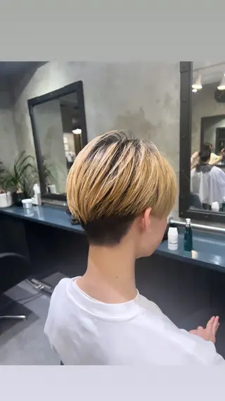 ショート カラー メンズ LIBER所属・❇️メンズ特化❇️ 渋谷/花澤のヘアスタイル