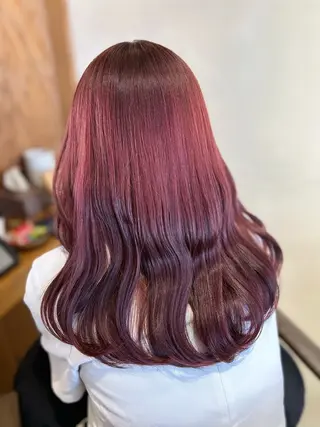 セミロング Miku 🦔 / ヘアセットのヘアスタイル