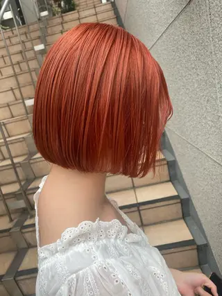 ショート カラー 💗💗韓国レイヤー yu-ki💗💗のヘアスタイル