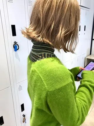 ショート カラー 🇰🇷カルマパーマ kaito🇰🇷のヘアスタイル