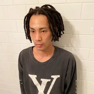 ミディアム カラー パーマ ヘアアレンジ メンズ キッズ ネイル マツエク・マツパ 中元 淳のヘアスタイル