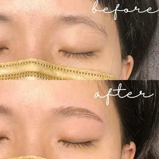 メンズ アイブロウ 眉毛&フェイス WAX専門ハルヒラリの眉毛・アイブロウイメージ