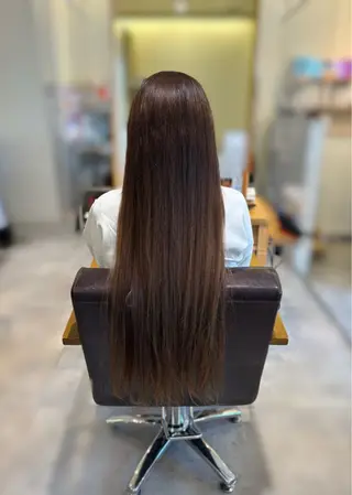 ロング カラー BLENDby happiness所属・KAORU/絹髪 /髪質改善/奈良のヘアスタイル