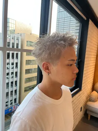 ショート 川崎 翔汰郎のヘアスタイル