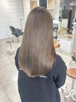 セミロング brace 小笹花純のヘアスタイル