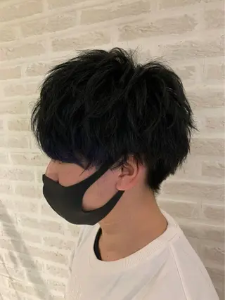 ショート メンズ ❄️メンズカット 落合諒❄️のヘアスタイル